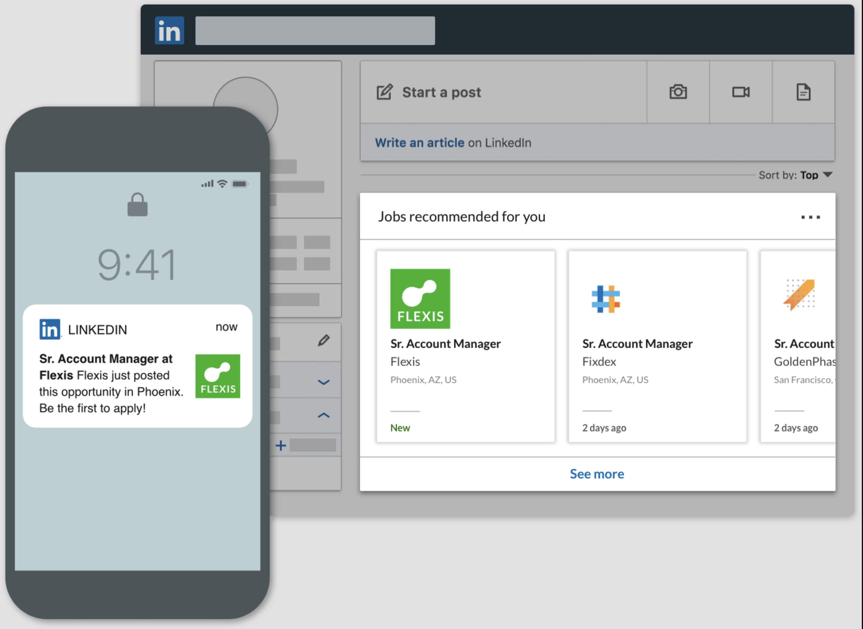 screenshot of LinkedIn Jobs